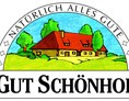 Wohnmobilstellplatz: Unser Logo zeigt das Wohn-Stall-Gebäude aus dem Jahr 1716, den heutigen Landgasthof - Gut Schönhof