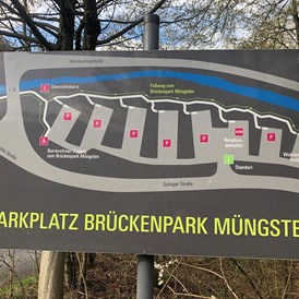 Wohnmobilstellplatz: Wohnmobilstellplatz "Brückenpark Müngsten"