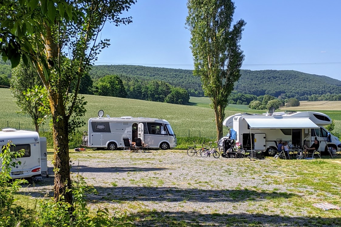 Wohnmobilstellplatz: Wohnmobilstellplatz - Naturcamp Thulbatal