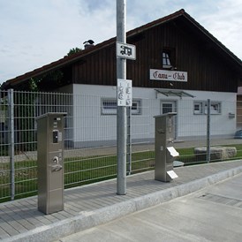 Wohnmobilstellplatz: Ver- und Entsorgungsstation - Kanu Club Cham