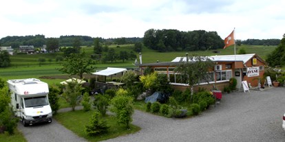 Motorhome parking space - Restaurant - Switzerland - Stellplatz mit Restaurant - oase camping