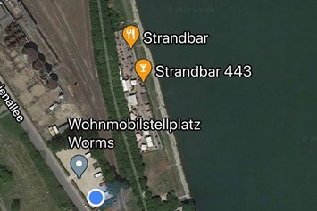 Wohnmobilstellplatz: Lage - Reisemobilplatz am Rhein