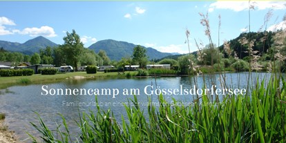 Reisemobilstellplatz - Umgebungsschwerpunkt: See - Kärnten - Sonnencamp am Gösselsdorfersee