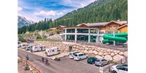 Reisemobilstellplatz - Entsorgung Toilettenkassette - Trentino - Wasserpark/Aquapark - Stellplatz im Camping Vidor Family & Wellness Resort