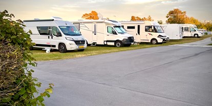 Motorhome parking space - Wohnwagen erlaubt - Denmark - Tannisby Camping