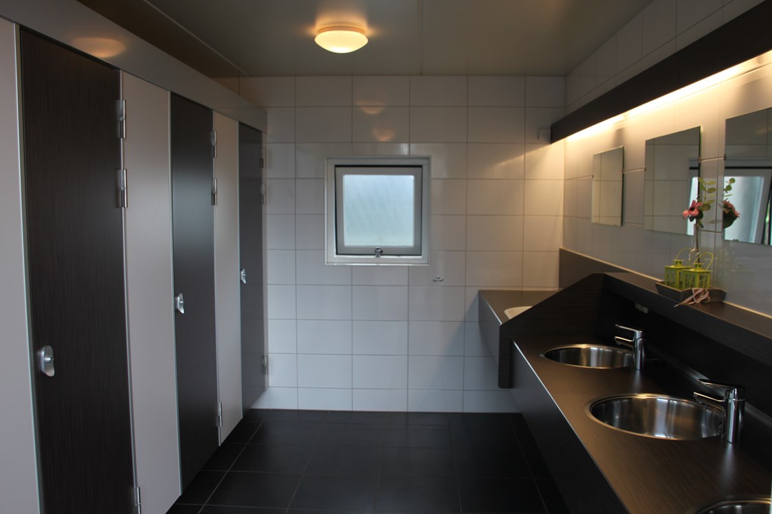 Wohnmobilstellplatz: luxe sanitair - Kampeerhoeve Bussloo