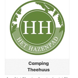 Wohnmobilstellplatz: Logo Het Hazenpad  - Camping Het Hazenpad