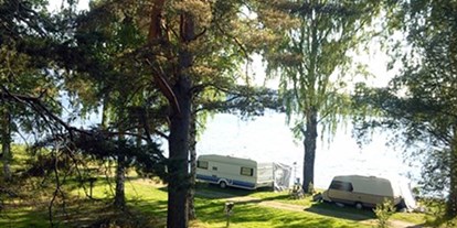 Reisemobilstellplatz - Umgebungsschwerpunkt: Fluss - Nordschweden - Sandslån Hostel & Camping