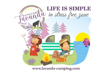 Wohnmobilstellplatz: sticker Lavanda - Camping Lavanda
