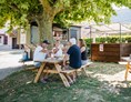 Wohnmobilstellplatz: Biergarten/Snack abends geöffnet  - Camping Côté Vercors
