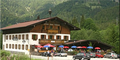 Motorhome parking space - Tyrol - Stellplatz am Gasthaus Marie in Achenkirch - Stellplatz am Gasthaus Marie