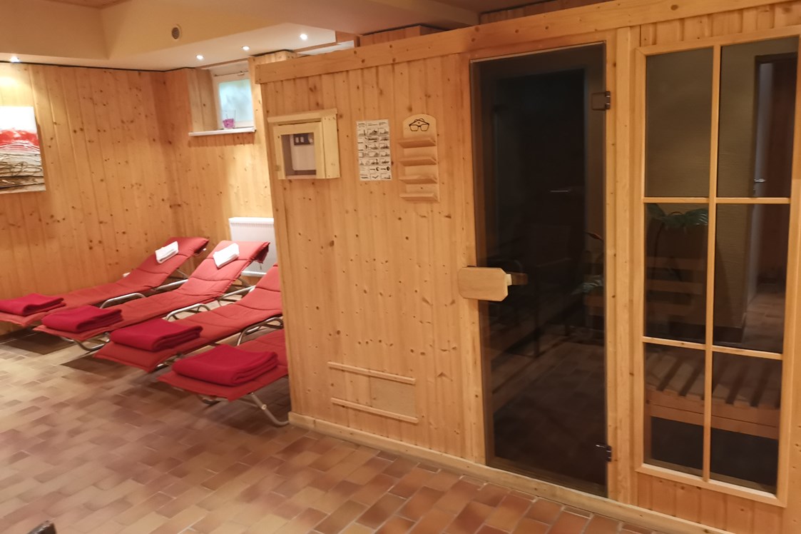 Wohnmobilstellplatz: Sauna gegen Gebühr - Caravanstellplatz am Tierpark