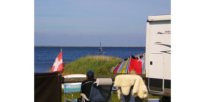 Motorhome parking space - Angelmöglichkeit - West Jutland - Bjerregaard Camping