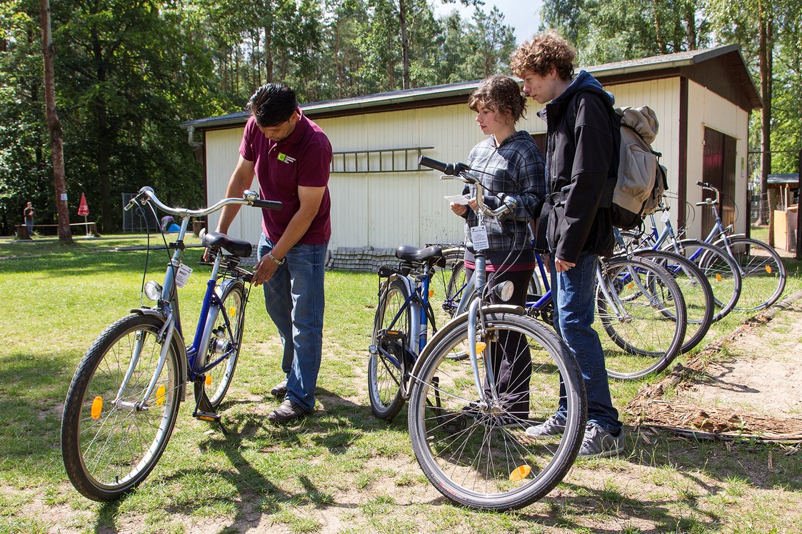 Wohnmobilstellplatz: Fahrradverleih vor Ort - CampingPlatz Ecktannen