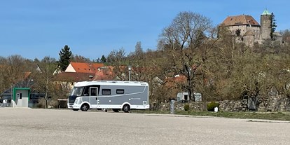 Motorhome parking space - Wintercamping - Franken - Wohnmobilstellplatz Colmberg