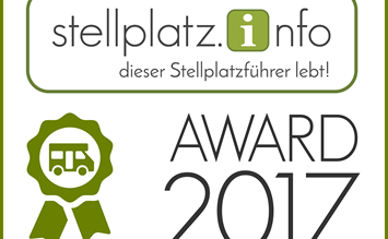 The Stellplatz.Info Award 2017 winners - here they are! - stellplatz.info
