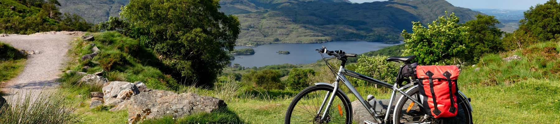 Combine cycling holidays with camping