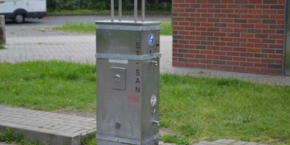 Reisemobilstellplatz - Entsorgung Toilettenkassette - Lüneburger Heide - Auf den Sülzwiesen