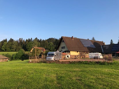 Reisemobilstellplatz - Umgebungsschwerpunkt: am Land - Schwarzwald - Äckerhof Stellplätze 