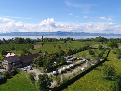 Reisemobilstellplatz - Umgebungsschwerpunkt: See - Region Bodensee - Wohnmobilstellplatz Tunau