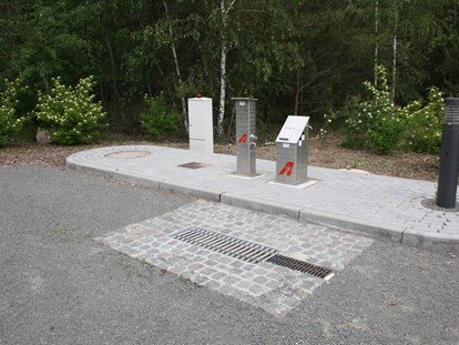 Motorhome parking space - Abwasserentsorgung - Wohnmobilcamp See- und Waldresort Gröbern