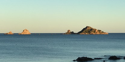 Reisemobilstellplatz - Sardinien - Die Inselchen direkt vor unserem Stellplatz - Costa Orientale