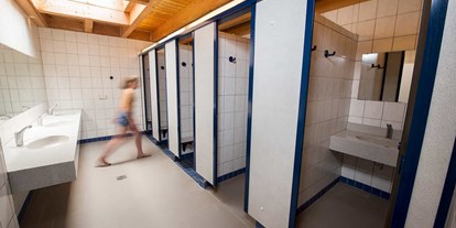 Reisemobilstellplatz - Entsorgung Toilettenkassette - Rheinland-Pfalz - Camping Harfenmühle
