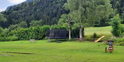Reisemobilstellplatz - Hunde erlaubt: Hunde erlaubt - Alpen - Camperplatz Nampolach