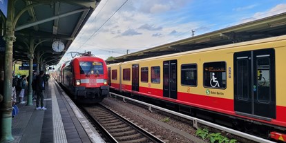 Reisemobilstellplatz - Art des Stellplatz: bei Freibad - Brandenburg - mit der S-Bahn in die Berliner City - mein-Wohnmobilstellplatz am S-Bahnhof Königs Wusterhausen