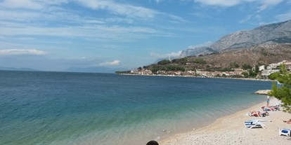 Reisemobilstellplatz - Umgebungsschwerpunkt: Meer - Dalmatien - Traumhafter Strand - Stellplatz Camping App. Trstenica Orebic