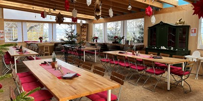 Reisemobilstellplatz - Restaurant - Schwarzwald - Laube Innenbereich - Weingut und Weinschenke Zimmermann