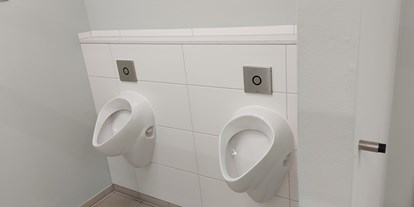 Reisemobilstellplatz - Entsorgung Toilettenkassette - Lüneburger Heide - Sanitärgebäude - Am Badeland