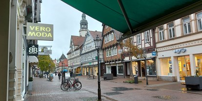 Reisemobilstellplatz - WLAN: am ganzen Platz vorhanden - Lüneburger Heide - Celler Altstadt - Am Badeland