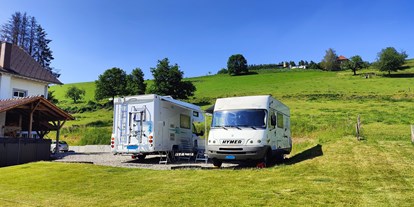 Reisemobilstellplatz - Wohnwagen erlaubt - Schweiz - Bergers Stellplatz in 3473 Alchenstorf  vom 24.4.-5.5.24 geschlossen