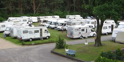 Reisemobilstellplatz - Wohnwagen erlaubt - Seenland Oder-Spree - Wohnmobilstellplatz Camping-Nitschke