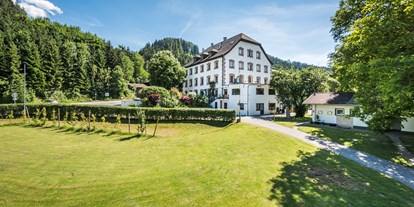 Reisemobilstellplatz - Tirol - Camping & Stellpaltz 
Bilck auf das Hotel Plankenhof - Stellplatz Plankenhof 