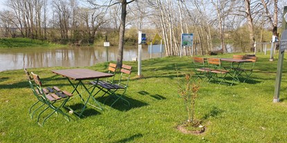 Reisemobilstellplatz - Umgebungsschwerpunkt: Fluss - Bayern - Sonnenplatz am Wasser - NaturFreunde Haßfurt e.V.