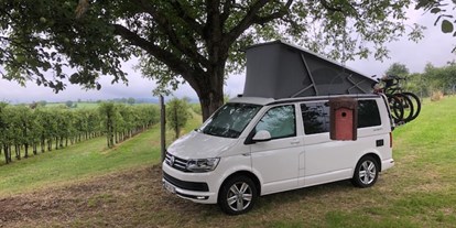 Reisemobilstellplatz - Wohnwagen erlaubt - Baden-Württemberg - Landhotel und Bioland Apfelanbau Hofgut SCHELLENBERG