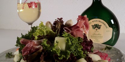 Reisemobilstellplatz - Restaurant - Franken - Beschreibungstext für das Bild - Weinscheune Wenzel