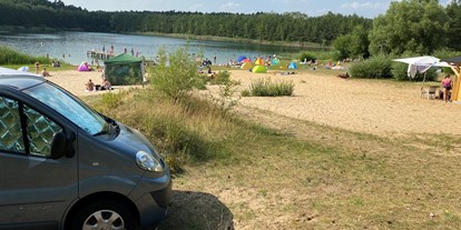 Reisemobilstellplatz - Umgebungsschwerpunkt: See - Campingplatz Silbersee Dreenkrögen Badesee, winterbetrieb