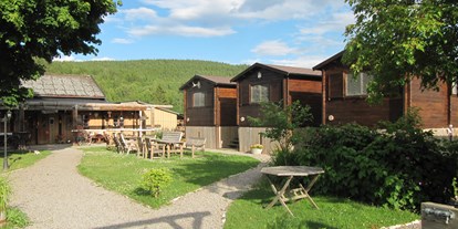 Reisemobilstellplatz - Umgebungsschwerpunkt: Fluss - Schweden - Saloon and cabins - Sun Dance Ranch