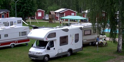 Reisemobilstellplatz - Umgebungsschwerpunkt: am Land - Schweden - Stellplätze und Hütten - Camping 45