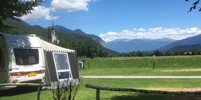 Motorhome parking space - Tyrol - Camping Tiefental 