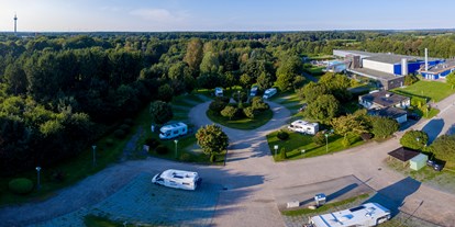 Motorhome parking space - Schleswig-Holstein - Wohnmobilstellplatz Heide