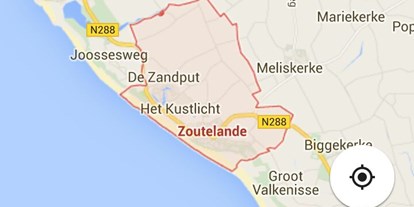 Reisemobilstellplatz - Entsorgung Toilettenkassette - Niederlande - Lage von Zoutelande - Camping Weltevreden