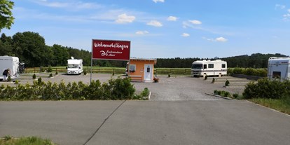 Reisemobilstellplatz - Bademöglichkeit für Hunde - Thüringen - Wohnmobilhafen - Wohnmobilhafen Zeulenrodaer Meer