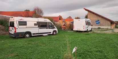 Reisemobilstellplatz - Wohnwagen erlaubt - Region Allgäu - Wohnmobil Stellplatz am Bauernhof