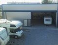 Wohnmobilstellplatz: Unsere Werkstatt. Hier koennen alle Reparaturen und Instandsetzung  - Camper Stop & Service Station Thessaloniki Zampetas