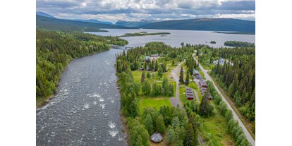 Reisemobilstellplatz - Umgebungsschwerpunkt: Fluss - Schweden - Tärnaby Camping