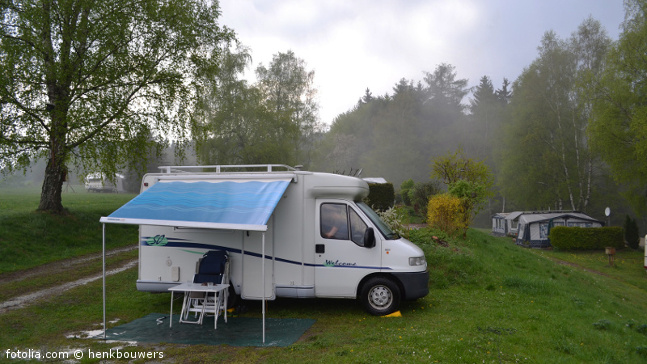 Motorhome parking in rainy weather – what now? -  Blog